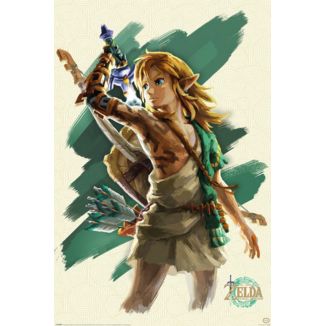 Poster Link Unleashed The Legend Of Zelda Tears Of The Kingdom 61x91 cms
