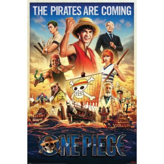 Poster Pirates Incoming One Piece Live Action 61x91 cms