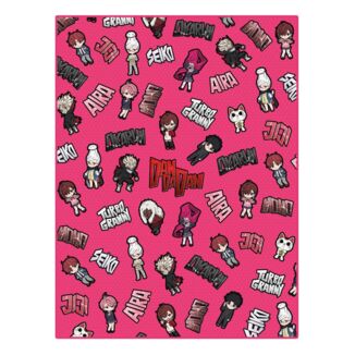Chibi Style Blanket Dandadan 120 x 153 cm