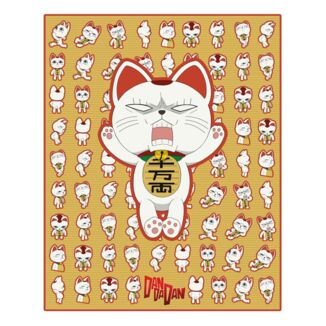 Turbo Granny Maneki-neko Blanket Dandadan 120 x 153 cm
