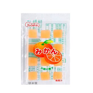 Orange flavor Mini Mochis Kyoushin 13 gr