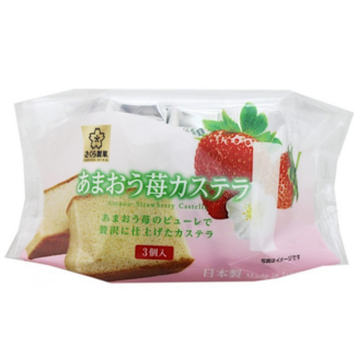 Amaou Strawberry Castalla Cake SakuraSeika 93 g