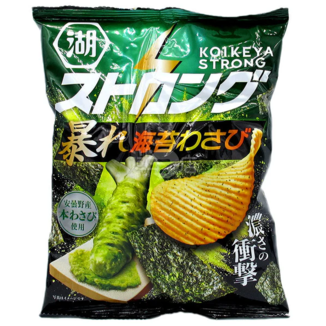 Nori & Wasabi Potato Chips Koikeya Strong 