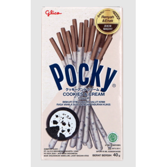 Pocky Cookies & Cream Cookie Flavoured Sticks 42 gr