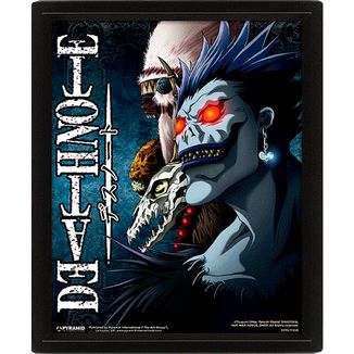 Poster 3D Death Note Efecto 26 x 20 cms