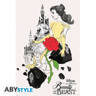 Poster La Bella y La Bestia Disney 91,5 x 61 cms