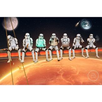 Poster Stormtroopers Star Wars  91,5 x 61 cms
