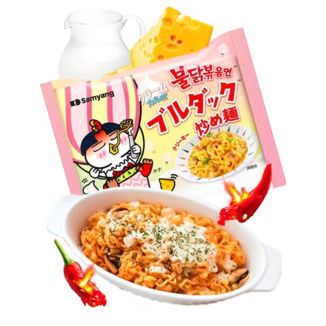 Creamy Carbonara Ramen Buldak Noodles units Samyang 140 g