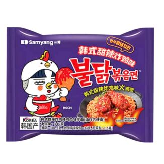 Korean Fried Chicken Buldak Noodles Samyang 140 g