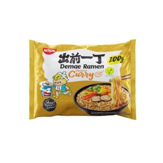 Curry Ramen Demae Noodles Nissin 100 g