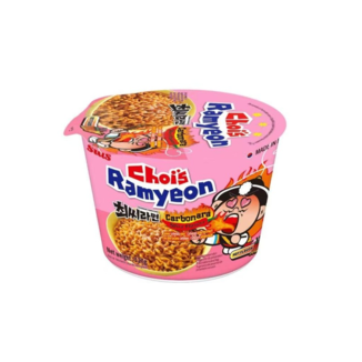 Carbonara Spicy Flavour Instant Ramen Choi's Ramyeon Sias 127 g