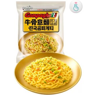 Beef Gomguk Instant Ramen Noodles Gompaghetti Paldo 110 g
