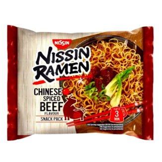 Ramen Noodles sabor Carne con especias chinas Nissin 66.8 g