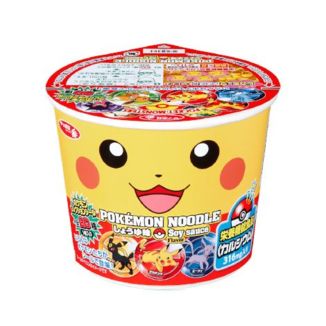 Ramen Noodles Meat Flavor Pikachu Pokémon 38gr