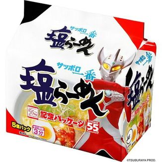Ramen Noodles Sapporo Ichiban con Sal (5 packs)