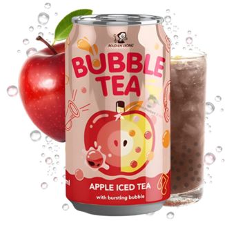 Bubble Tea Apple Iced Soft Drink