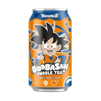 Pear & Melon Bubble Tea Soft Drink Son Goku Dragon Ball Super BobbaSan ULTRAPOP 320 ml