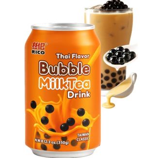 Thai with Tapioca Bubble Tea Soft Drink RICO 340 ml