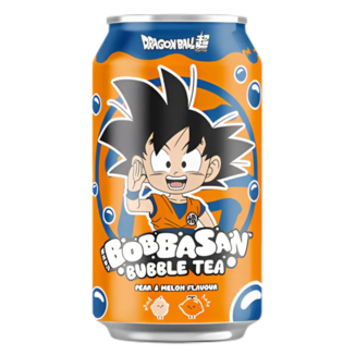 Dragon Ball Super Bubble Tea soft drink Pear & Melon Flavour