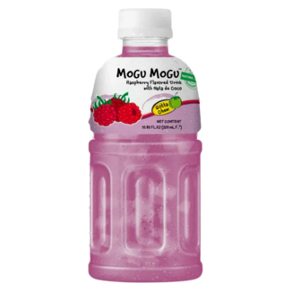 Refresco Mogu Mogu Sabor Frambuesa con Nata de Coco 320 ml
