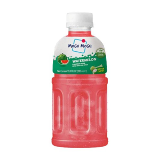 Refresco Mogu Mogu Sabor Sandía con Nata de Coco 320 ml