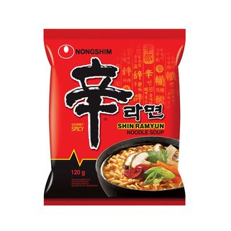 Ramen Shin Ramyun Noodles Spicy Flavor Nongshim 