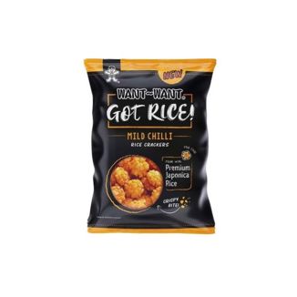 Medium Spicy Rice Snack Want Want 85 g