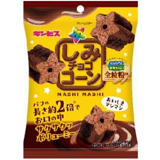 Corn & Chocolate Mashi Mashi Snack Ginbis 40 g