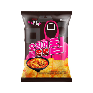 Snack Patatas Fritas sabor Jjamppong El Juego del Calamar Netflix 50 g