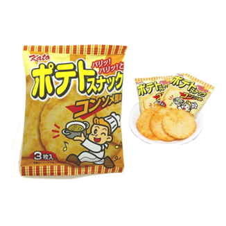 Consommé Potato Chip Snack Yaokin Kato 14 g