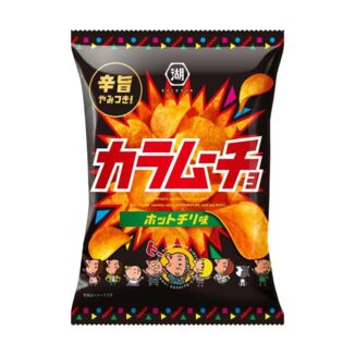 Spicy Flavour Potatoe Chips Karamucho Kokeya 55 g