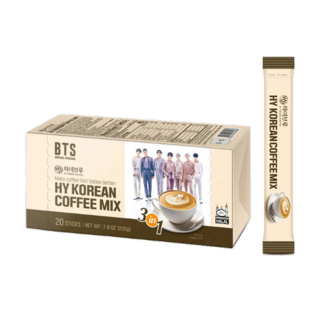 Sobres Polvos Solubles Mix Café Coreano 3 en 1 HY 220 g