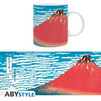 Fuji Red South Wind Clear Sky Mug Hokusai 320 ml
