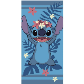 Stitch Flowers Towel Lilo and Stitch Disney 140 x 70 cms