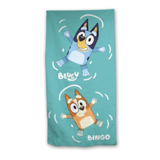 Swimming Bingo & Bluey Towel Beach 140 x 70 cms