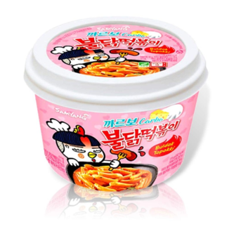 Tteokbokki Instantaneo sabor Carbonara Buldak Samyang 179 g