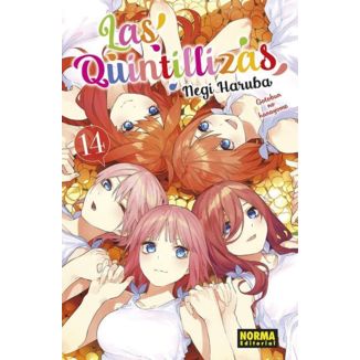 Las Quintillizas #14 Official Manga Norma Editorial (Spanish)