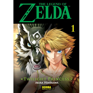The Legend of Zelda Twilight Princess #01 Manga Oficial Norma Editorial