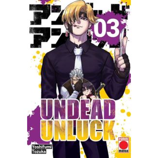 Undead Unluck #03 Manga Oficial Panini Manga (Spanish)
