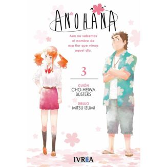 Anohana #03 Manga Oficial Ivrea