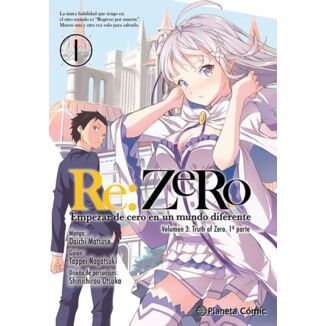 Manga Re:Zero: Empezar de cero en un mundo diferente Volumen 3: Truth of Zero #01