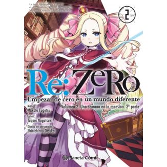  Re:Zero Chapter 2 #02 Manga Oficial Planeta Comic (Spanish)