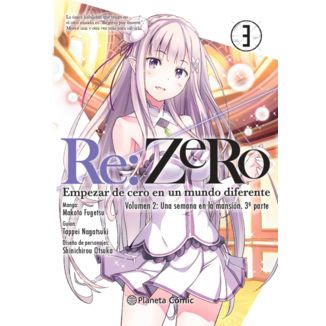 Re:Zero Chapter 2 #03 Manga Oficial Planeta Comic (Spanish)
