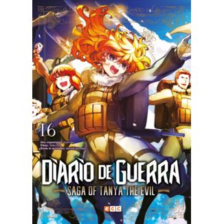 Diario de Guerra Saga of Tanya the Evil #16 Manga Oficial ECC Ediciones (Spanish)