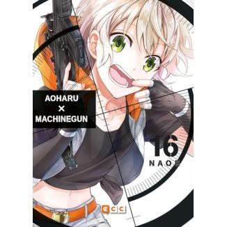 Aoharu X Machinegun #16 Manga Oficial ECC Ediciones (Spanish)