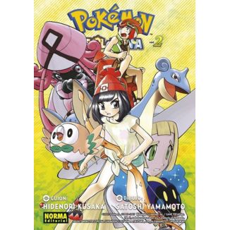 Pokemon Sol y Luna #02 Manga Oficial Norma Editorial (Spanish)