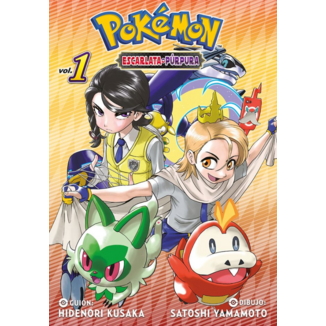 Manga Pokémon Escarlata y Púrpura #01