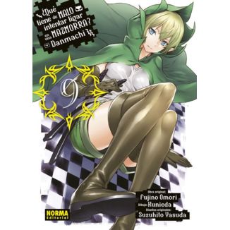 Danmachi ¿Qué tiene de malo intentar ligar en una mazmorra? #09 Manga Oficial Norma Editorial