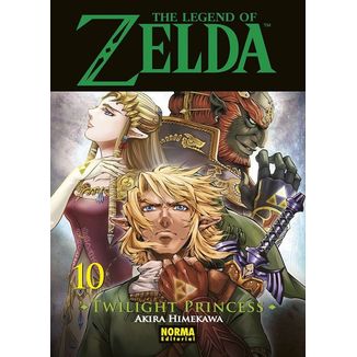 The Legend of Zelda Twilight Princess #10 Manga Oficial Norma Editorial (Spanish)