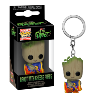 Funko Groot Keychain with Cheese Puffs Pocket POP!